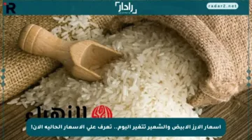 أسعار الأرز الأبيض والشعير تتغير اليوم.. تعرف على الأسعار الحالية الآن!